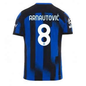 Inter Milan Marko Arnautovic #8 Domaci Dres 2023-24 Kratak Rukavima